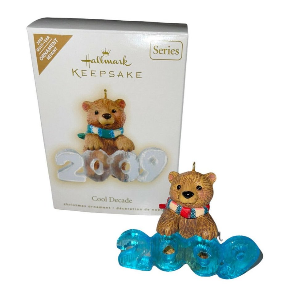 Hallmark Keepsake Ornament 2009 Cool Decade RARE REPAINT COLORWAY